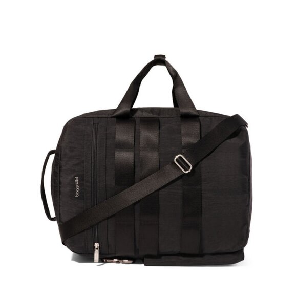 Brand New w/Tags Baggallini Black Snap & Go Modular Travel Backpack Bag Tote - Picture 11 of 16